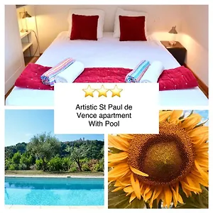  Appartement Artistic Saint-paul-de-vence With Pool