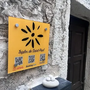  Apartment Triplex De Saint-paul Free Public Parking